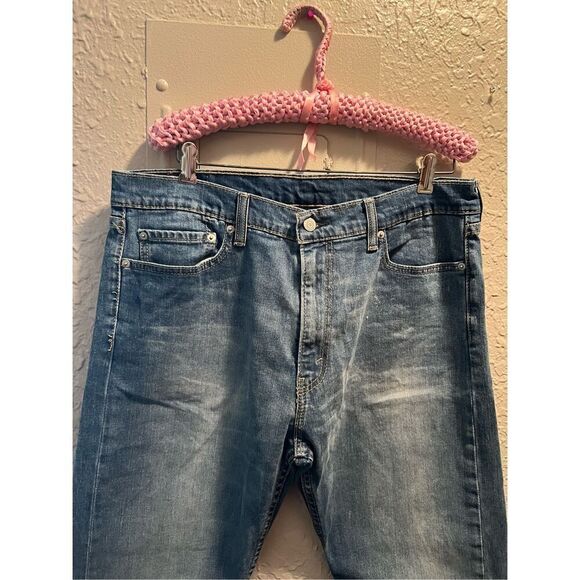 Levi Strauss & Co Men’s Blue Jeans Size 36 Length 32 - Picture 3 of 12